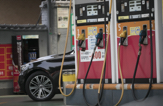 서울 시내 소재 한 주유소 모습.